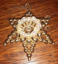 Beaded Star Ornaments Beaded Star Ornaments