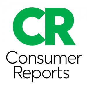 Green capital C R with Black Consumer Reports beneath